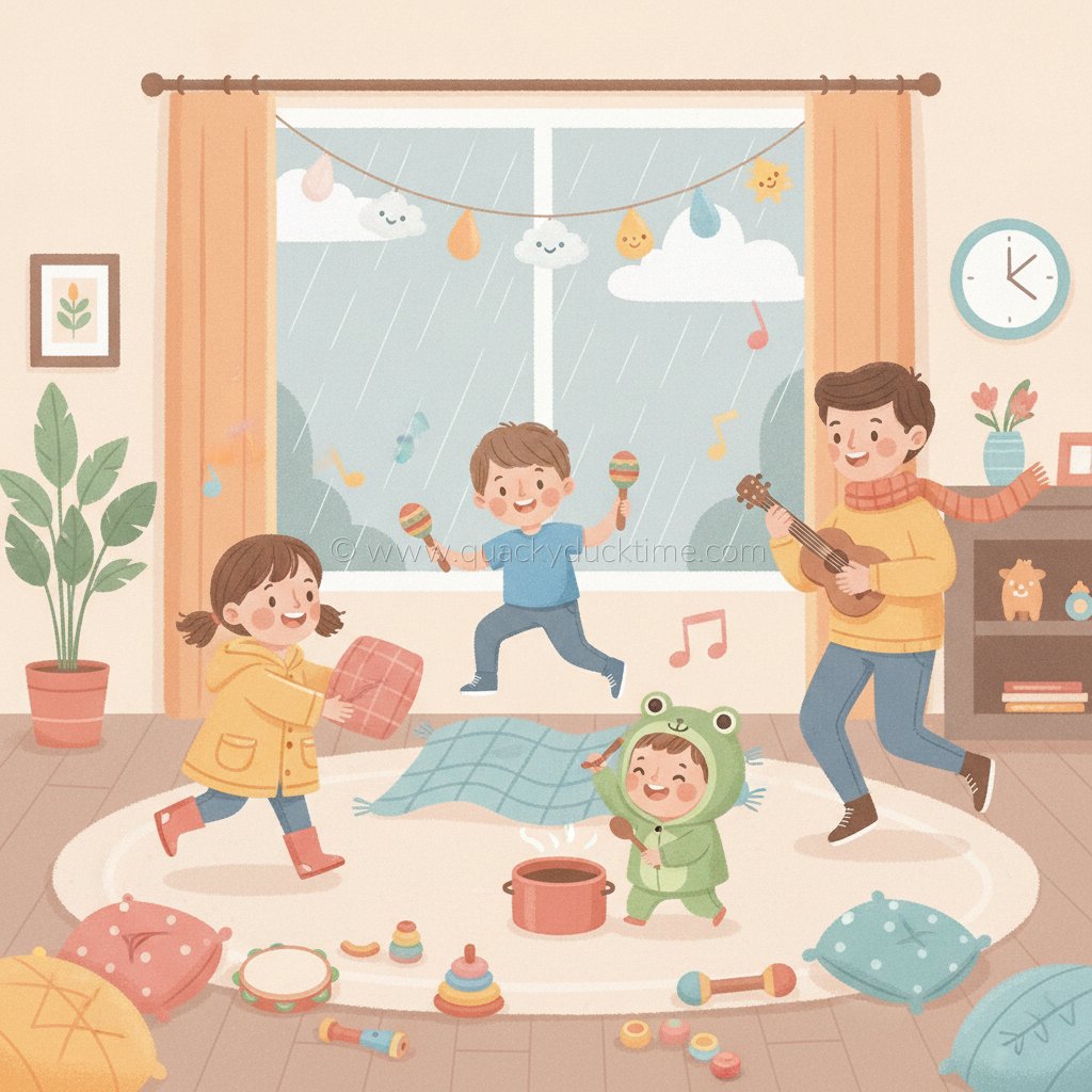 Screen-Free Fun: Music and Movement Games for Rainy Days