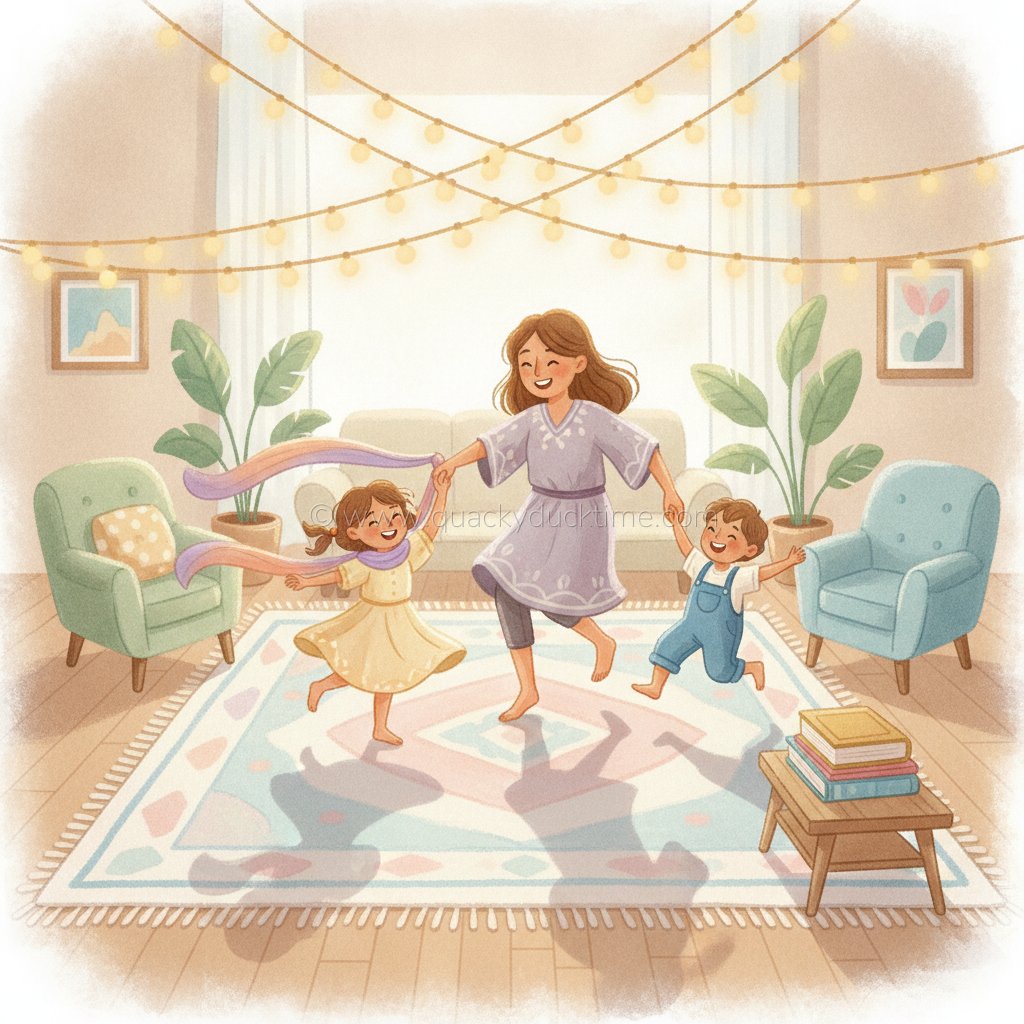 Family Dance Party 101: Living Rooms Into Stages