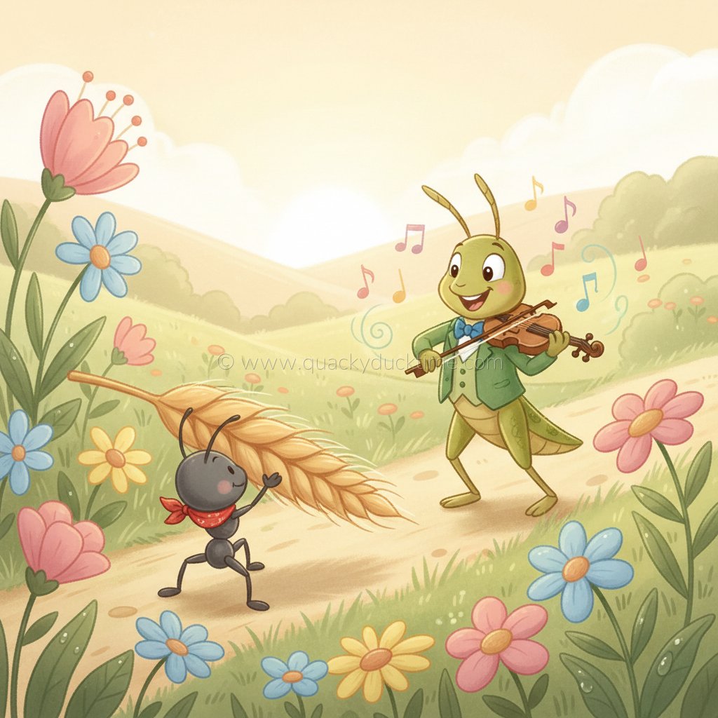 The Ant and the Grasshopper