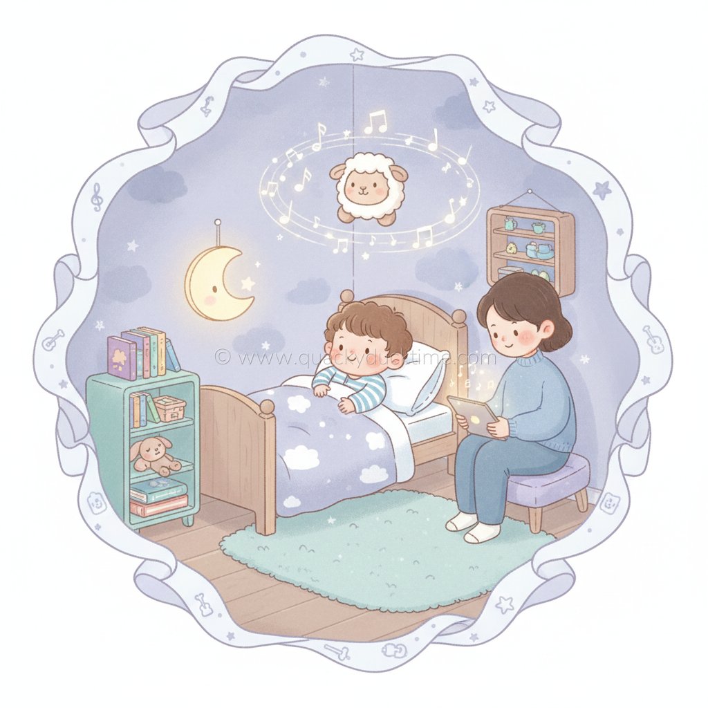 Building a Bedtime Routine with Calming Kids' Music