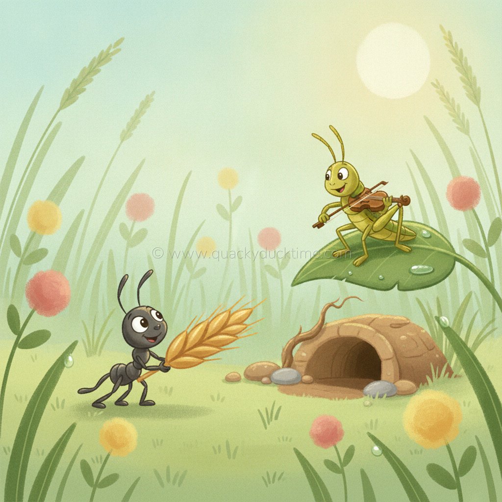 The Ant and the Grasshopper