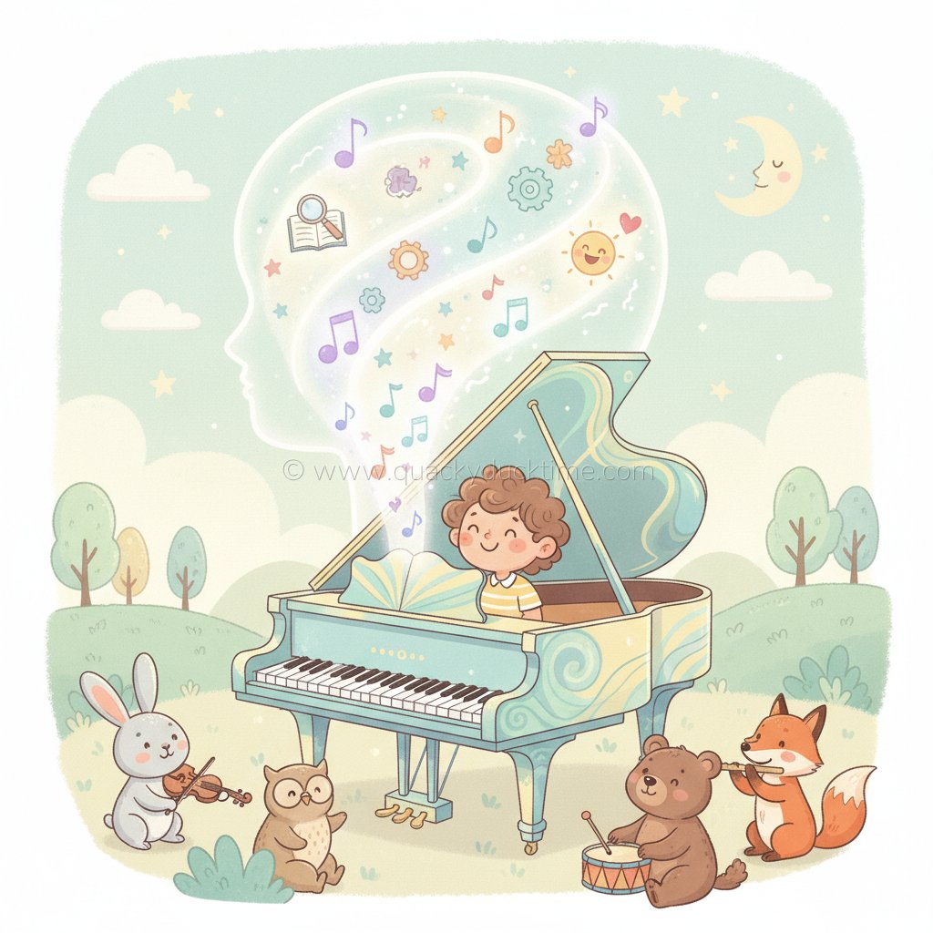 How Learning an Instrument Boosts Child Brain Development